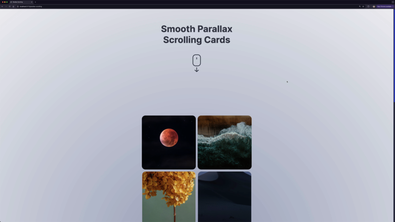 (Project) Parallax Cards